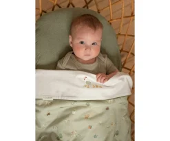 Little Dutch Manta Pequeña para Cuna Borreguito Little Farm^ Ropa De Cuna Y Cama