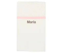 Cristina de Jos'h Manta Rainbow Dots Rosa Personalizable^Niños Mantas