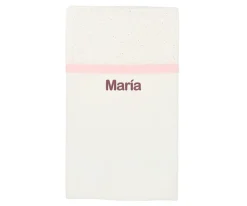 Cristina de Jos'h Manta Rainbow Dots Rosa Personalizable^Niños Mantas