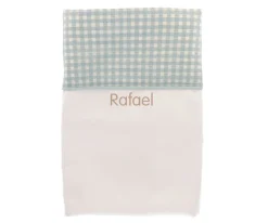 Cristina de Jos'h Manta Vichy Verde Personalizable^Niños Mantas