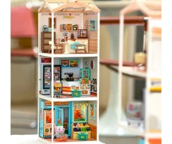 Niños Rolife Maqueta a Escala Tienda Suministro de Energía