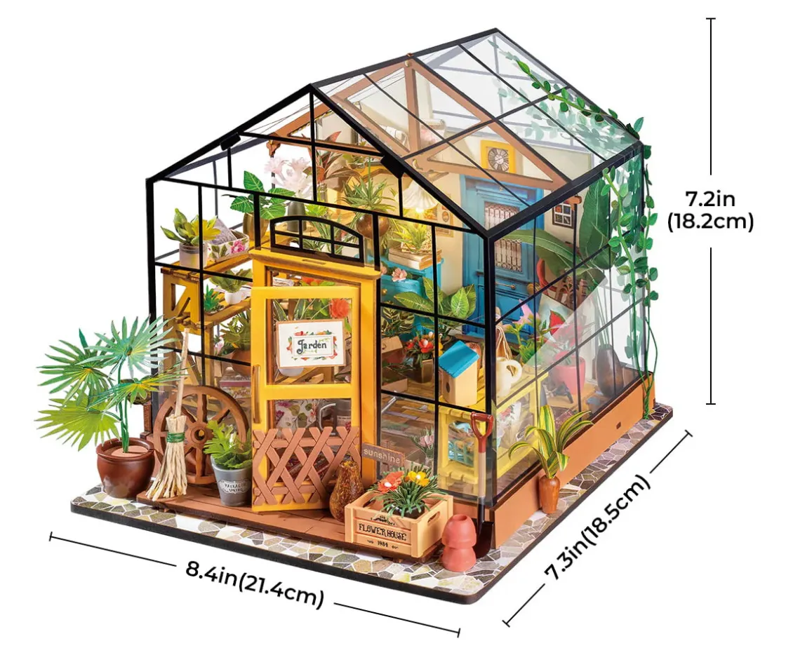 Niños Rolife Maqueta en Miniatura Cathy's Flower House