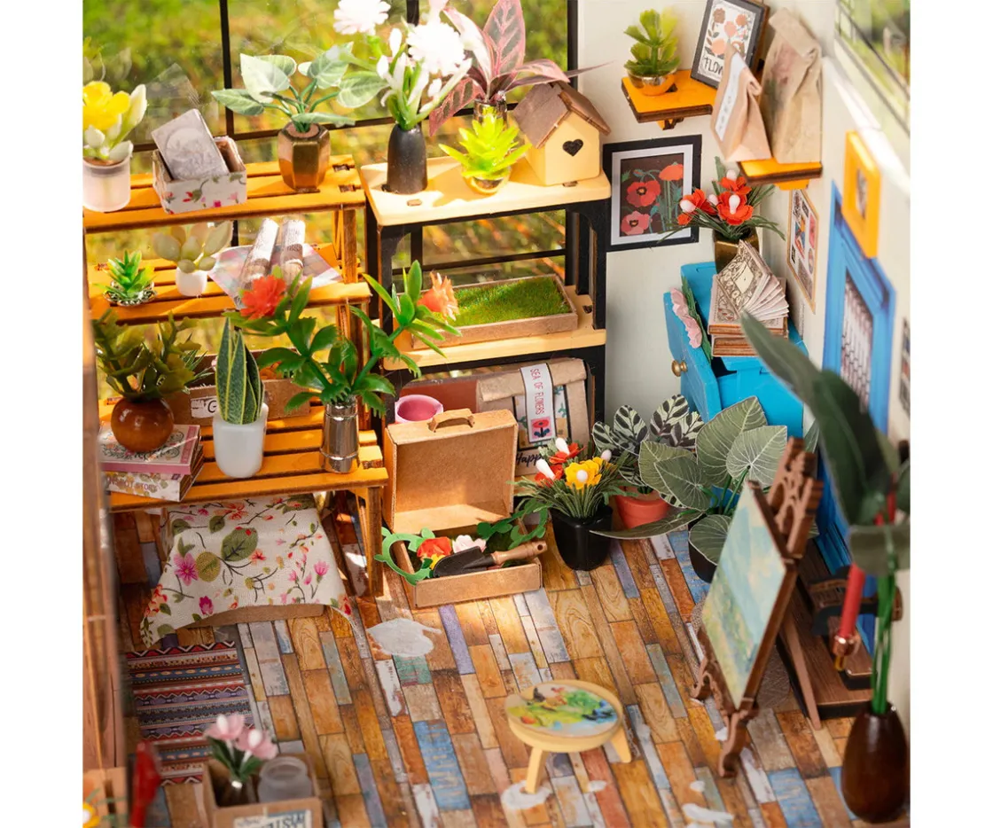 Niños Rolife Maqueta en Miniatura Cathy's Flower House