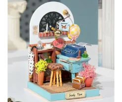 Rolife Maqueta en Miniatura Despacho de Grabación^Niños Juguetes Niños + 10 Años