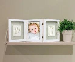 Dooky Marco Triple Blanco para Huella^ Tablas De Madera Personalizadas