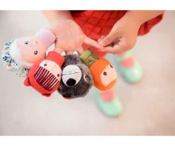 Niños Lilliputiens Marionetas de Dedo Caperucita Roja