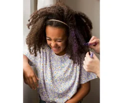 Namaki Mascara De Pelo Doble Rosa Purpura^Niños Pintura De Uñas, Brillos Y Tattoos