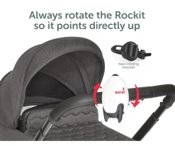 Niños Rockit Mecedor Carro Bebé Recargable