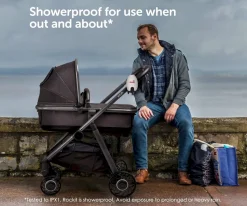 Niños Rockit Mecedor Carro Bebé Recargable