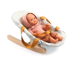 Niños Djeco Mecedora Hamaca Pomea para Muñecos