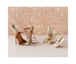 Niños Maileg Mecedora Ratón Dark Powder