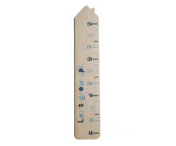 Walamami Medidor Altura Casita Personalizable^ Decoración Pared Infantil