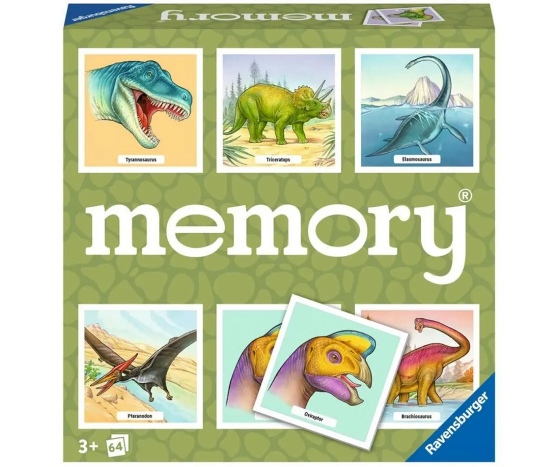 Ravensburger Memoria Dinosaur^Niños Juguetes Niños 4 Años