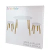 JaBaDaBaDo AB Mesa Infantil con 2 Taburetes^ Mobiliario Infantil