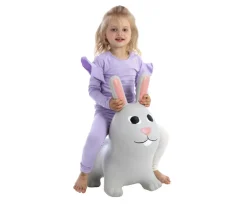 Niños Gerardo's Toys Mi Primer Jumpy Bunny Grey