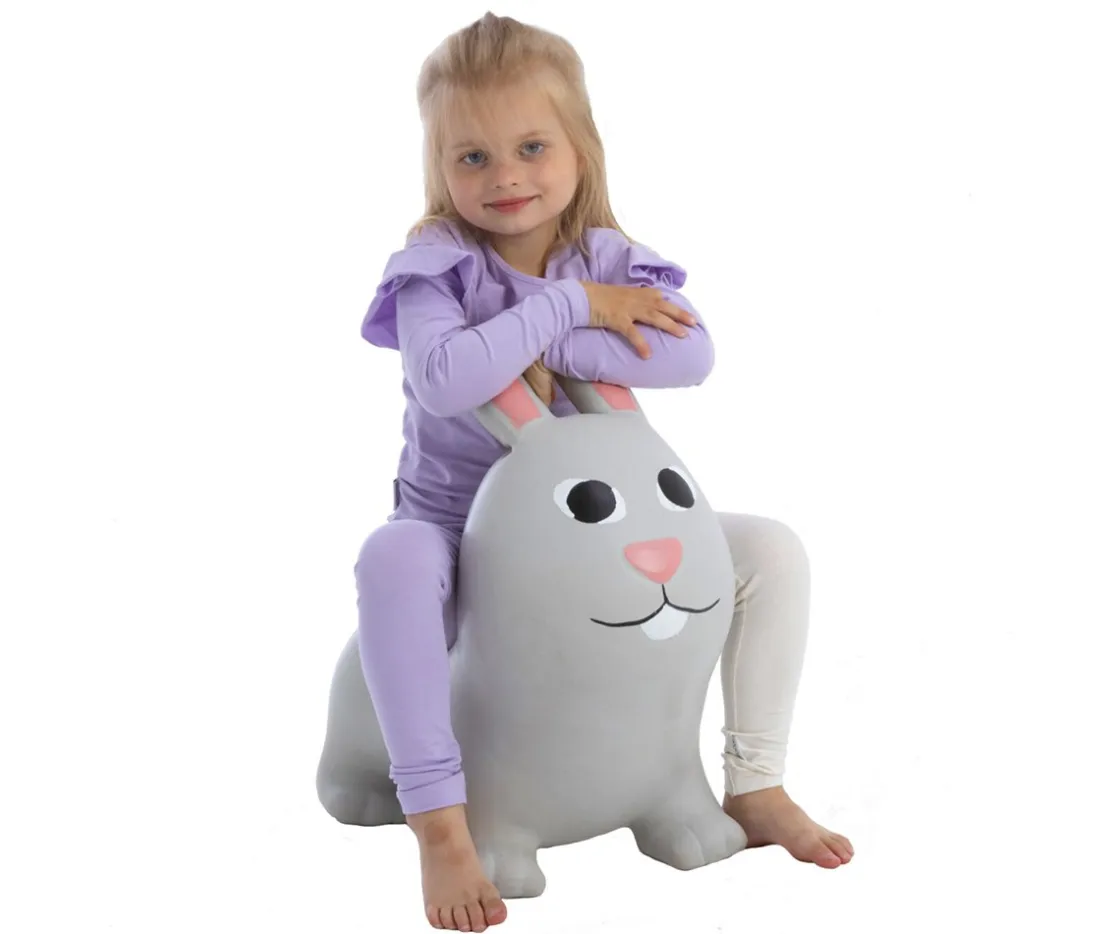 Niños Gerardo's Toys Mi Primer Jumpy Bunny Grey