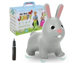 Niños Gerardo's Toys Mi Primer Jumpy Bunny Grey