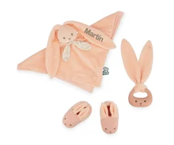 kaloo Mi Primera Caja de Regalo Nacimiento Personalizable Melocotón