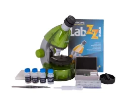 Niños Levenhuk Microscopio LabZZ M101 Lima + Libro Educativo