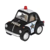 Niños Beetle Classical Mini Coche Policía Negro