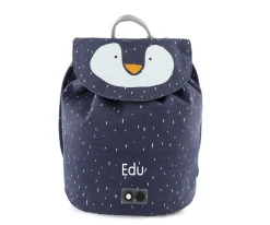 Trixie Mini Mochila Mr. Penguin con Llavero Personalizado^ Mochilas Preescolar