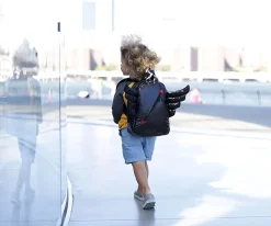 7 A.M. Enfant Mini Mochila Wings Negra^ Mochilas Preescolar