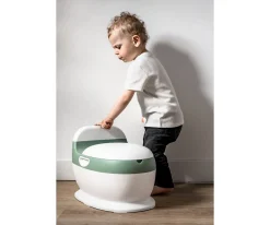 Thermobaby Mini Orinal con Sonido de Descarga Green^Niños Orinales Bebé