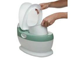 Thermobaby Mini Orinal con Sonido de Descarga Green^Niños Orinales Bebé