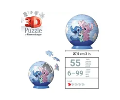 Niños Ravensburger Mini Puzzle 3D Ball Stitch