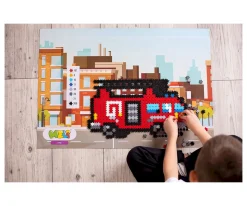 Meli Minis Tematic 2 en 1 Bomberos^Niños Juguetes Niños 4 Años