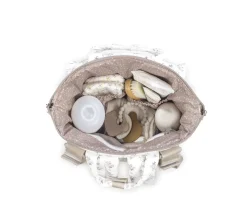 Niños Walking Mum Mochila Botton Flores