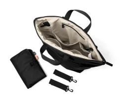 Niños Done by Deer Mochila Cambiador Black