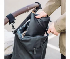 Niños Done by Deer Mochila Cambiador Black