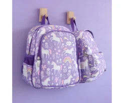 A Little Lovely Company Mochila con Bolsillo Térmico Unicorn Dreams^ Mochilas Preescolar