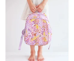 A Little Lovely Company Mochila con Bolsillo Térmico Flower Garden^ Mochilas Preescolar