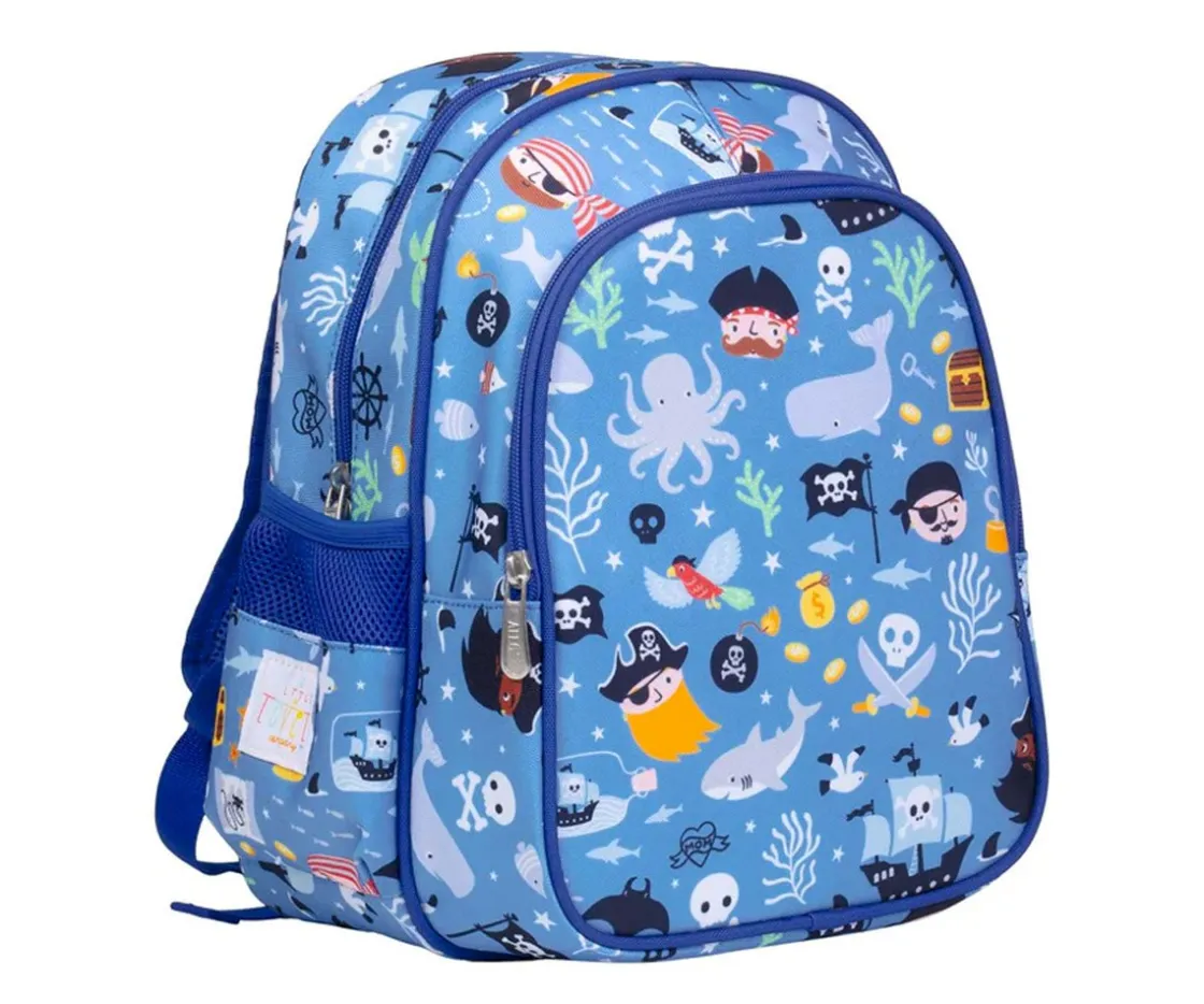 A Little Lovely Company Mochila con Bolsillo Térmico Pirates^ Mochilas Preescolar
