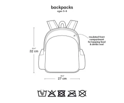 A Little Lovely Company Mochila con Bolsillo Térmico Animal Friends^ Mochilas Preescolar