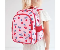 A Little Lovely Company Mochila con Bolsillo Térmico Cherries^ Mochilas Preescolar