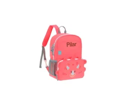 Lassig Mochila con Carrito Dino Rose Personalizable