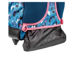 Coolpack Mochila con Ruedas Buzzer Denim Dog^ Mochilas Escolares