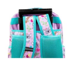 Coolpack Mochila con Ruedas Buzzer Koala Flores^ Mochilas Escolares