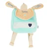 Baby Nat Mochila Conejo Poupi Mint Personalizable^ Mochilas Guardería