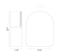 Kidzroom Mochila 3D Minnie Mouse Simply Special^ Mochilas Preescolar