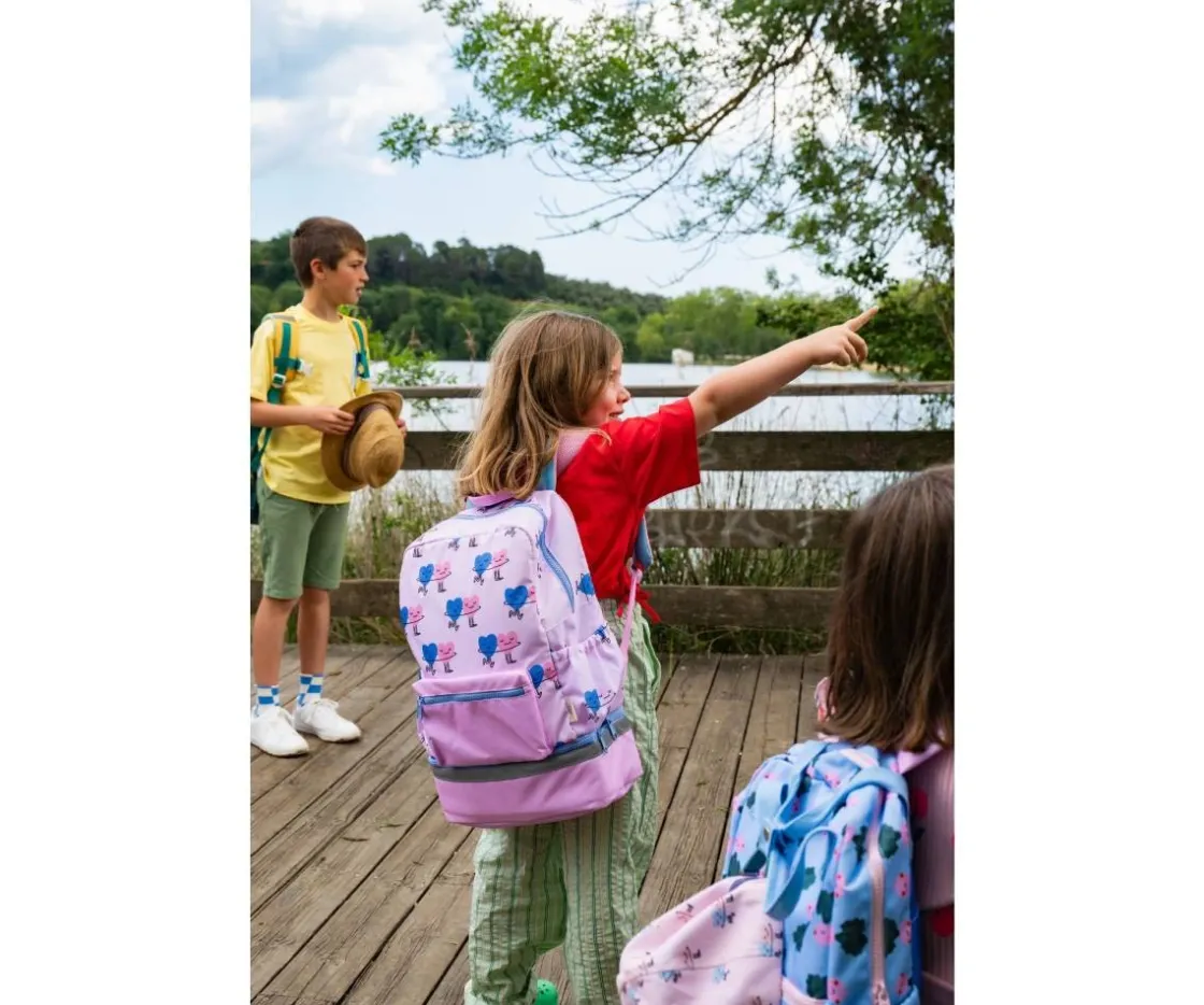 The Cotton Cloud Mochila Escolar con Compartimento Térmico Dancing Hearts^ Mochilas Escolares