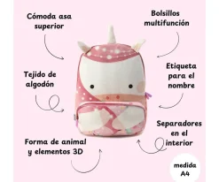 Sassi Mochila Grande Personalizable Unicornio^ Mochilas Escolares