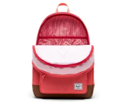 Herschel Mochila Heritage Youth Dubarry Saddle Brown Personalizable