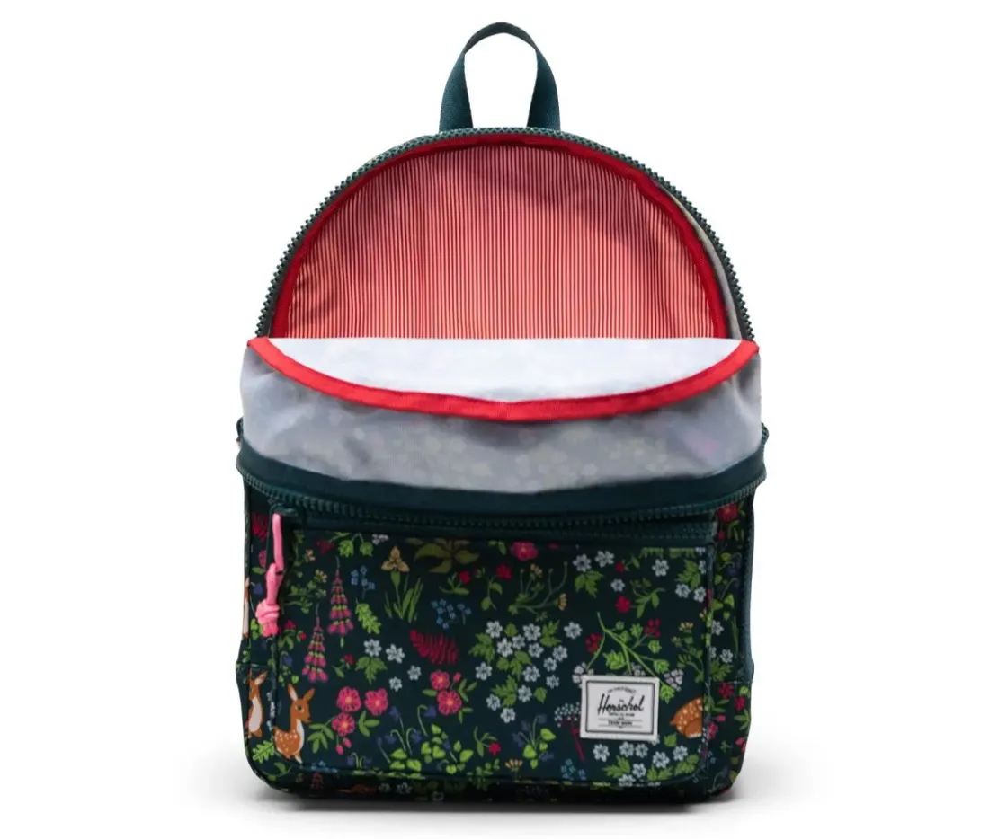 Herschel Mochila Heritage Kids Personalizable Deer Woodland Dark Sea^ Mochilas Preescolar