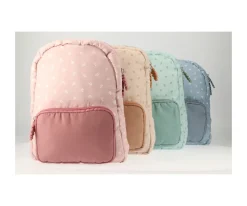 Tutete Mochila Infantil Acolchada Leaves Blue Personalizable