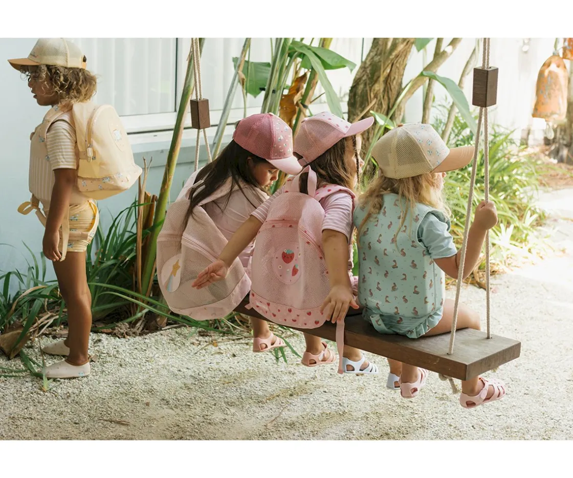 Monnëka Mochila Infantil Antiarena Strawberries^ Mochilas De Playa