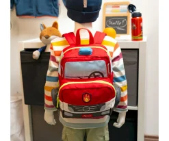 Sigikid Mochila Infantil Camión de Bomberos^ Mochilas Preescolar
